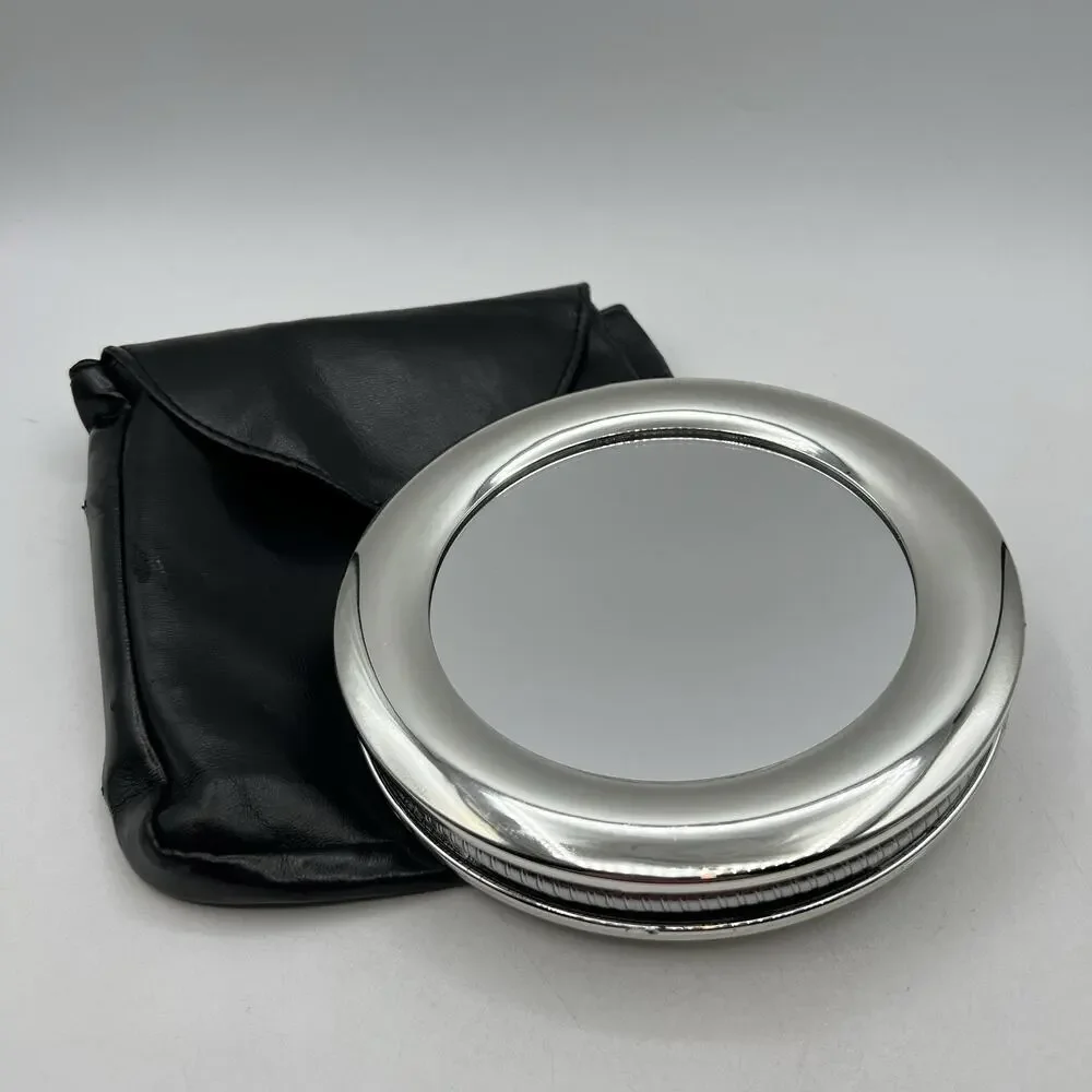 Joy Mangano Handy Hook Mirror 1X 5X Magnification Silver Gooseneck Travel 7
